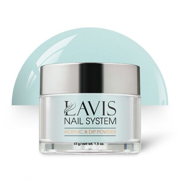 Lavis Acrylic Powder - 009 Baby Bu-Loo by LAVIS NAILS sold by DTK Nail Supply
