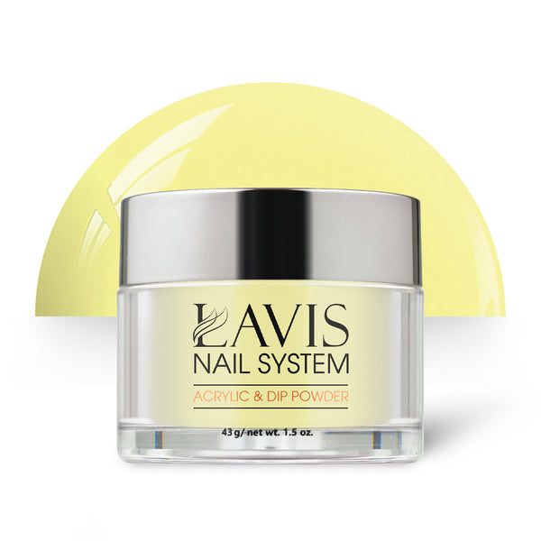Lavis Acrylic Powder - 011 Banana Frappe by LAVIS NAILS sold by DTK Nail Supply