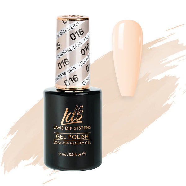 LDS Gel Polish 016 - Beige Colors - Cloudless Skin
