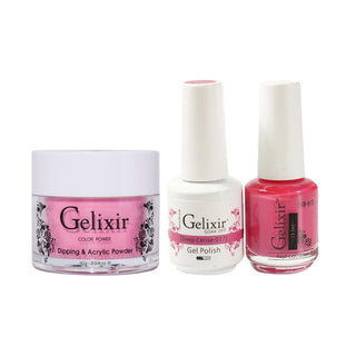  Gelixir 3 in 1 - 017 Deep Cerise - Acrylic & Dip Powder, Gel & Lacquer by Gelixir sold by DTK Nail Supply