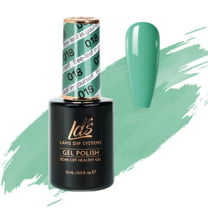 LDS Gel Polish 018 - Green Colors - Bee-Leaf In Yourself