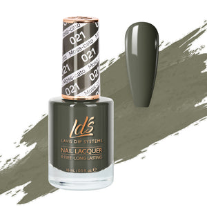 LDS Nail Lacquer - 021 Moss-Cato by LDS sold by DTK Nail Supply