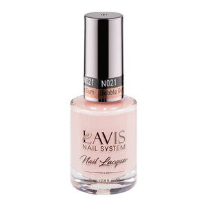 LAVIS Nail Lacquer - 021 Bubble Gum Pop Gum by LAVIS NAILS sold by DTK Nail Supply