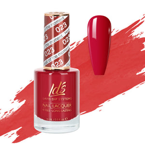 LDS Nail Lacquer - 023 Heat Of The Moment by LDS sold by DTK Nail Supply