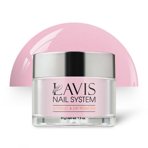 Lavis Acrylic Powder - 024 Strawberry Ramune by LAVIS NAILS sold by DTK Nail Supply