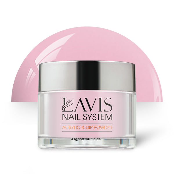 Lavis Acrylic Powder - 024 Strawberry Ramune by LAVIS NAILS sold by DTK Nail Supply