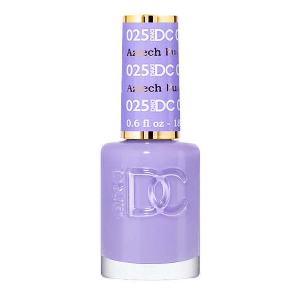 DND DC Nail Lacquer - 025 Purple Colors - Aztech Purple by DND DC sold by DTK Nail Supply