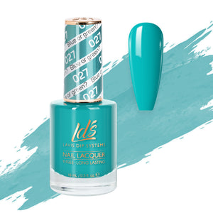 LDS Nail Lacquer - 027 Blue Or Green by LDS sold by DTK Nail Supply