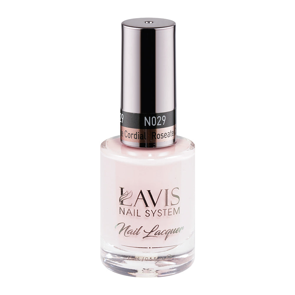 LAVIS Nail Lacquer - 029 Roseate Cordial by LAVIS NAILS sold by DTK Nail Supply