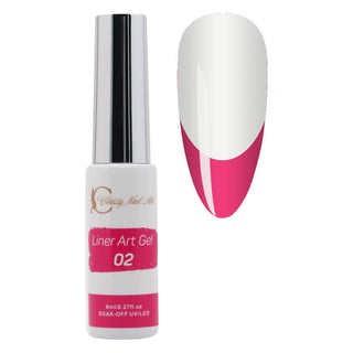  CNA Gel Polish Nail Art Liner - Pink 02 by CNA sold by DTK Nail Supply
