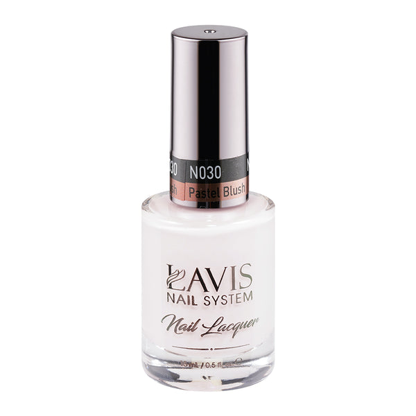 LAVIS Nail Lacquer - 030 Pastel Blush by LAVIS NAILS sold by DTK Nail Supply