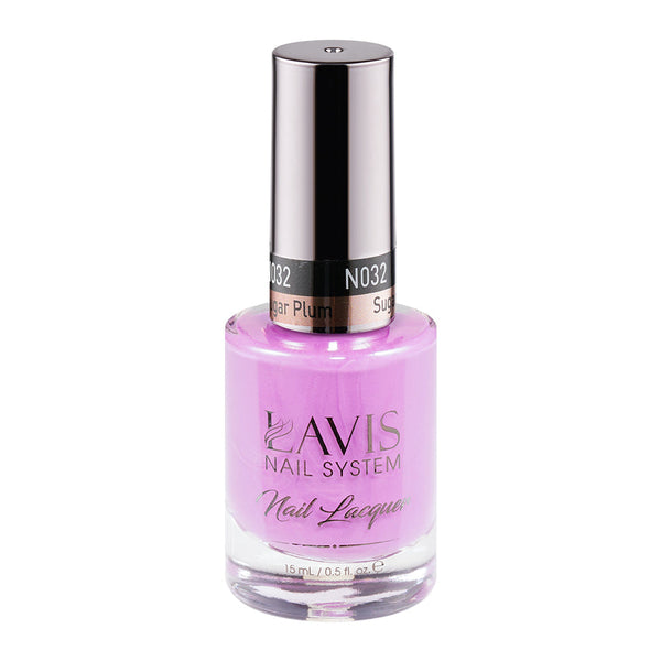 LAVIS Nail Lacquer - 032 Sugar Plum by LAVIS NAILS sold by DTK Nail Supply