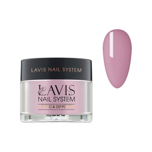 Lavis Acrylic Powder - 038 Summertime Rose by LAVIS NAILS sold by DTK Nail Supply