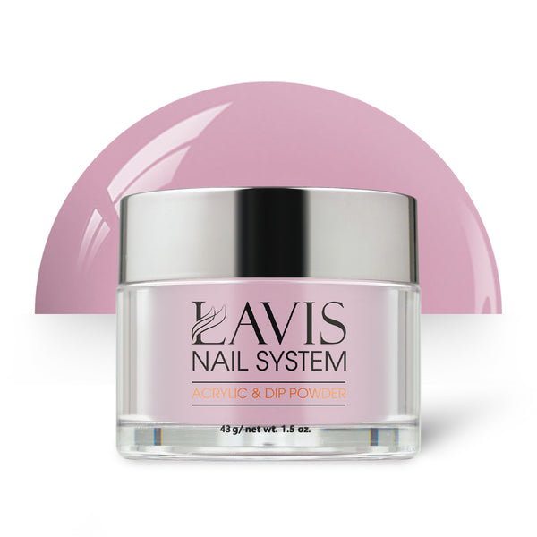 Lavis Acrylic Powder - 038 Summertime Rose by LAVIS NAILS sold by DTK Nail Supply