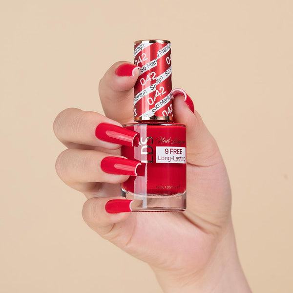 LDS Hema Free Gel Polish 042 - So Marilyn by LDS HEMA FREE GEL POLISH sold by DTK Nail Supply
