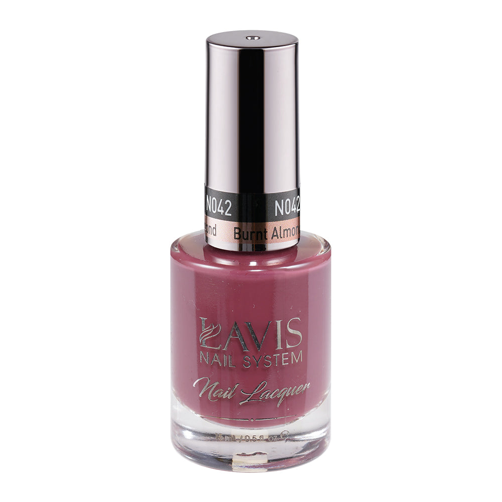 LAVIS Nail Lacquer - 042 Burnt Almond by LAVIS NAILS sold by DTK Nail Supply