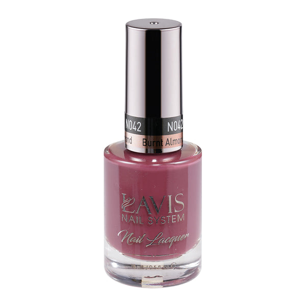 LAVIS Nail Lacquer - 042 Burnt Almond by LAVIS NAILS sold by DTK Nail Supply
