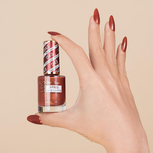 LDS Hema Free Gel Polish 043 - Bronze by LDS HEMA FREE GEL POLISH sold by DTK Nail Supply