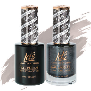 LDS Gel Nail Polish Duo - 046 Smoke And Ashes by LDS sold by DTK Nail Supply
