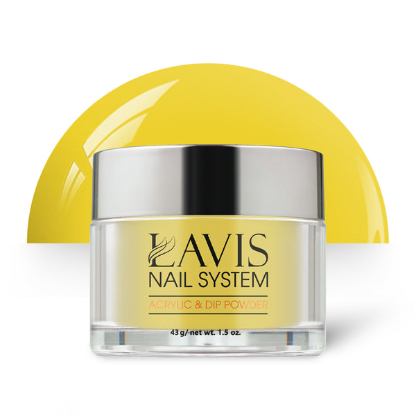 Lavis Acrylic Powder - 047 Sunflower Delight by LAVIS NAILS sold by DTK Nail Supply