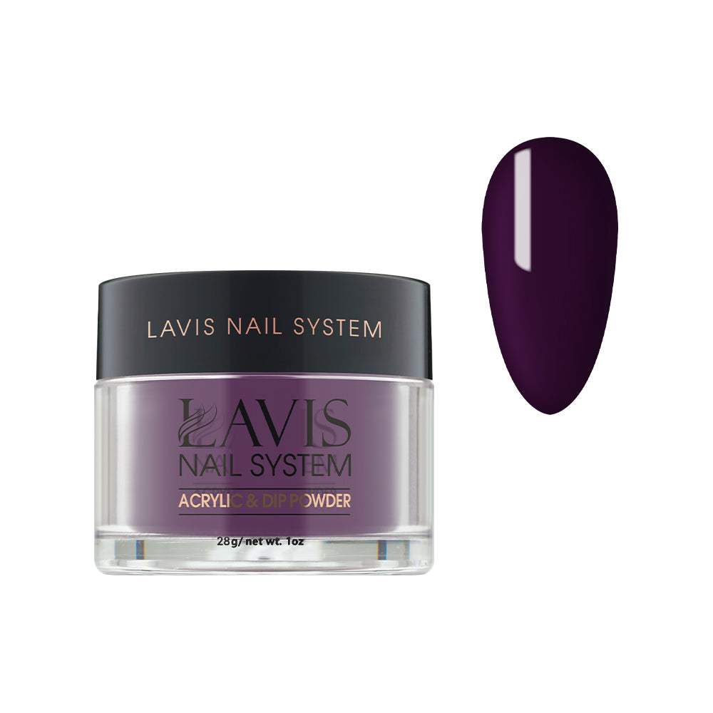 Lavis Acrylic Powder - 049 Royal Sugarplum by LAVIS NAILS sold by DTK Nail Supply