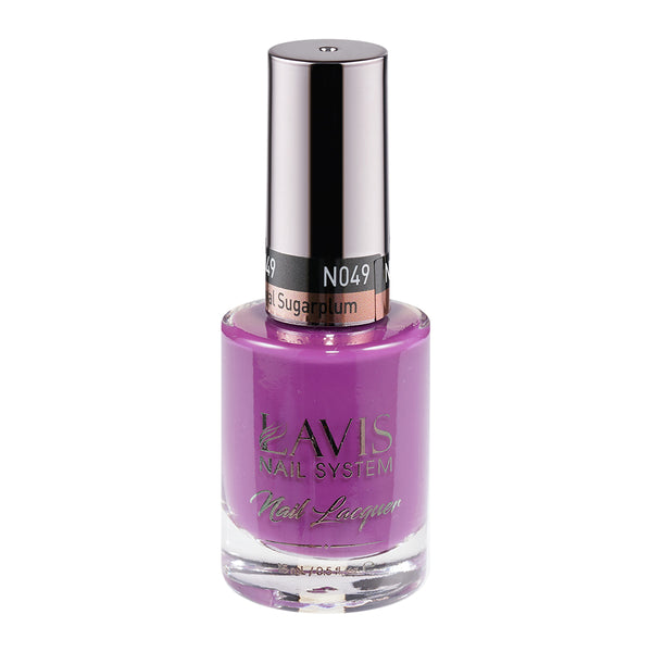 LAVIS Nail Lacquer - 049 Royal Sugarplum by LAVIS NAILS sold by DTK Nail Supply