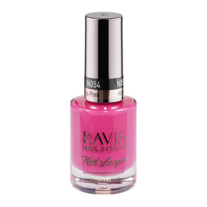 LAVIS Nail Lacquer - 054 Hibiscus Tea Pink by LAVIS NAILS sold by DTK Nail Supply