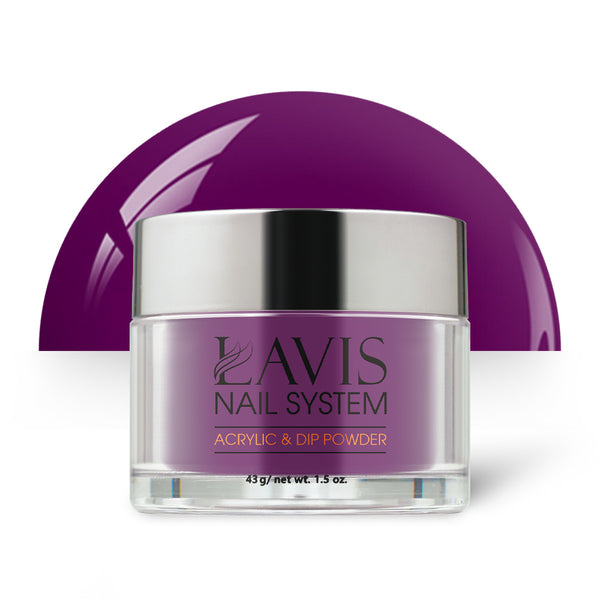 Lavis Acrylic Powder - 055 Mystical Purple by LAVIS NAILS sold by DTK Nail Supply