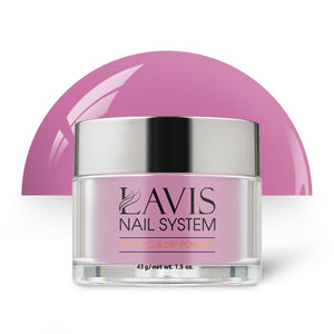Lavis Acrylic Powder - 059 Sweet Bubblegum by LAVIS NAILS sold by DTK Nail Supply