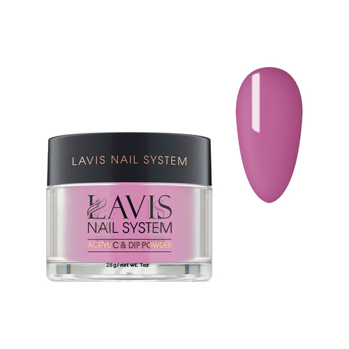 Lavis Acrylic Powder - 059 Sweet Bubblegum by LAVIS NAILS sold by DTK Nail Supply
