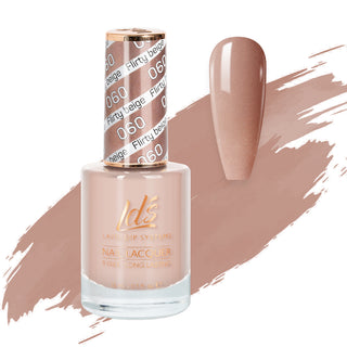  LDS 060 Flirty Beige - LDS Healthy Nail Lacquer 0.5oz by LDS sold by DTK Nail Supply