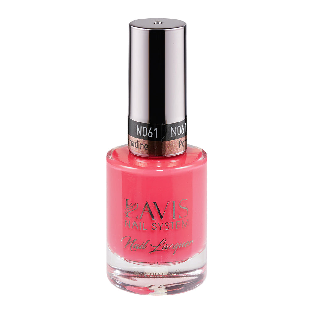 LAVIS Nail Lacquer - 061 Pomegrenadine by LAVIS NAILS sold by DTK Nail Supply