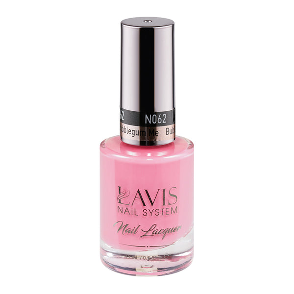 LAVIS Nail Lacquer - 062 Bubblegum Me by LAVIS NAILS sold by DTK Nail Supply
