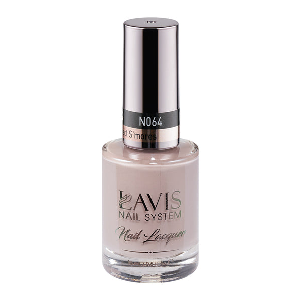 LAVIS Nail Lacquer - 064 Perfect S'mores by LAVIS NAILS sold by DTK Nail Supply