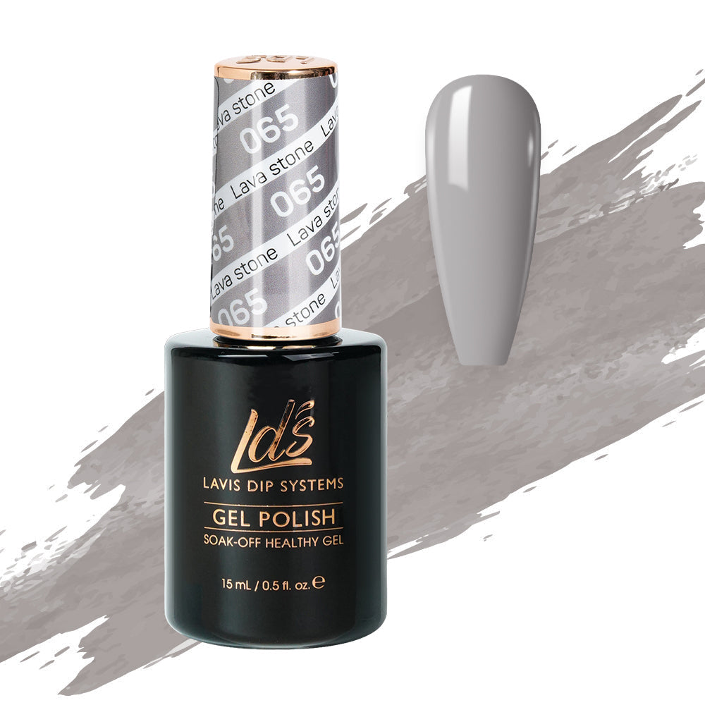 LDS Hema Free Gel Polish 065 - Lava Stone by LDS HEMA FREE GEL POLISH sold by DTK Nail Supply