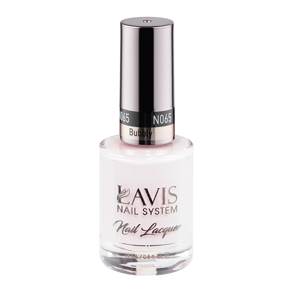 LAVIS Nail Lacquer - 065 Bubbly by LAVIS NAILS sold by DTK Nail Supply