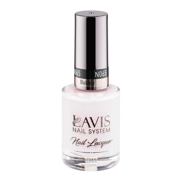 LAVIS Nail Lacquer - 065 Bubbly by LAVIS NAILS sold by DTK Nail Supply