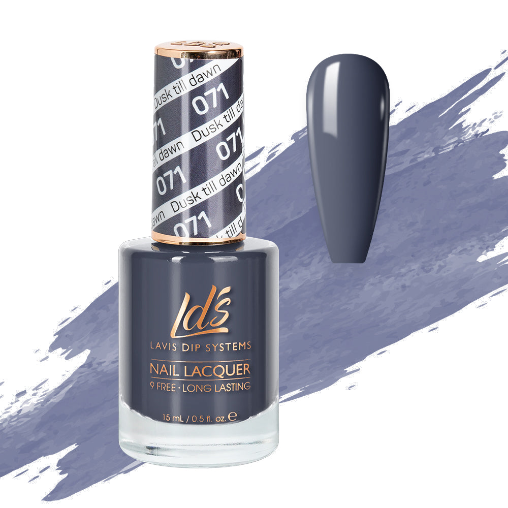 LDS Nail Lacquer - 071 Dusk Till Dawn by LDS sold by DTK Nail Supply