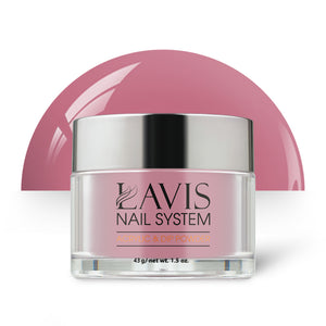 Lavis Acrylic Powder - 073 Norwegian Salmon by LAVIS NAILS sold by DTK Nail Supply