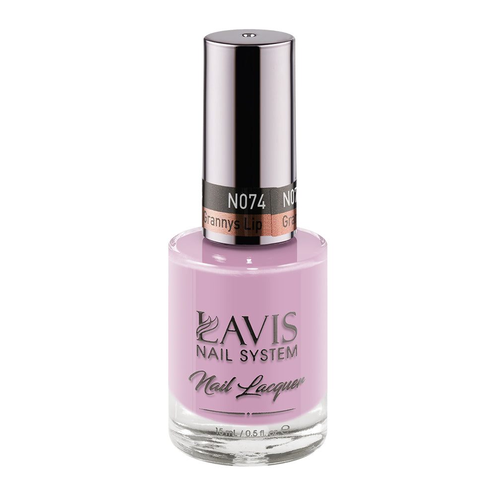 LAVIS Nail Lacquer - 074 Grannys Lip by LAVIS NAILS sold by DTK Nail Supply