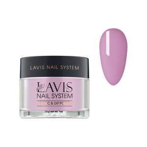 Lavis Acrylic Powder - 076 Taro Purple by LAVIS NAILS sold by DTK Nail Supply