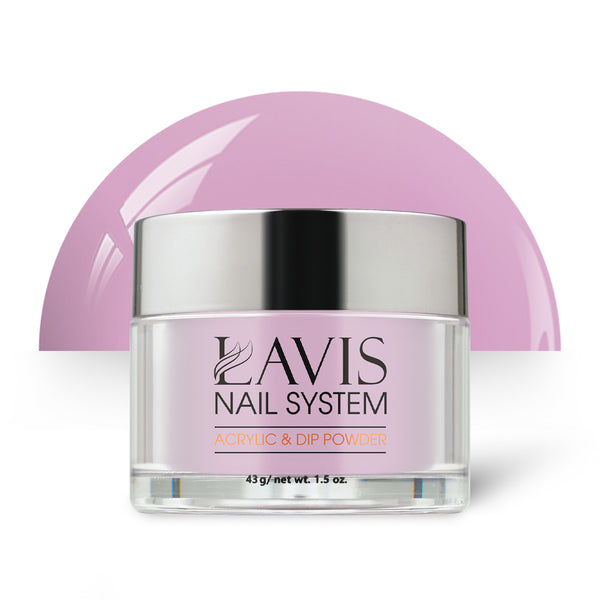 Lavis Acrylic Powder - 076 Taro Purple by LAVIS NAILS sold by DTK Nail Supply