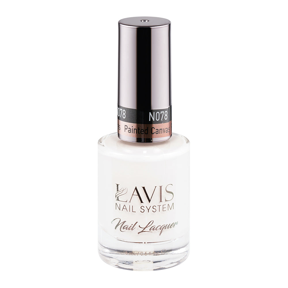 LAVIS Nail Lacquer - 078 Painted Canvas by LAVIS NAILS sold by DTK Nail Supply