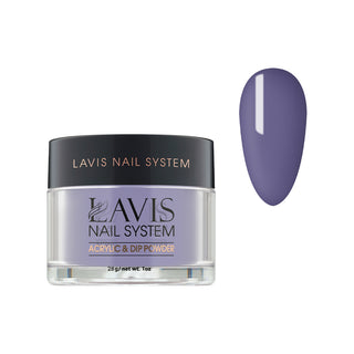  Lavis Acrylic Powder - 080 Lavender Blossom - Purple, Beige Colors by LAVIS NAILS sold by DTK Nail Supply