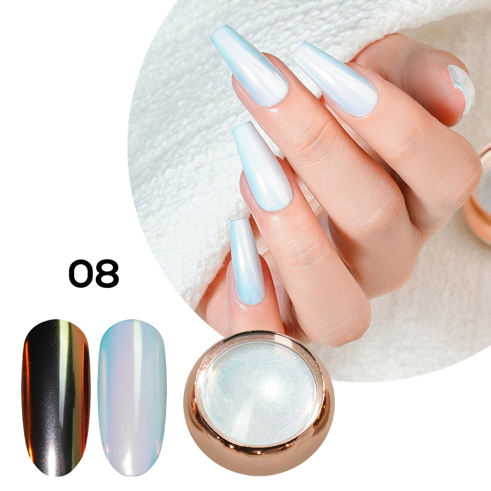Aurora Galaxy Chrome Nail Powder - 08