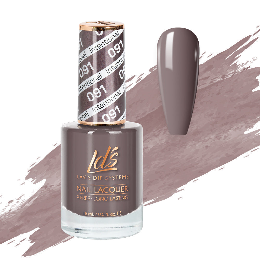 LDS Nail Lacquer - 091 Intentional by LDS sold by DTK Nail Supply