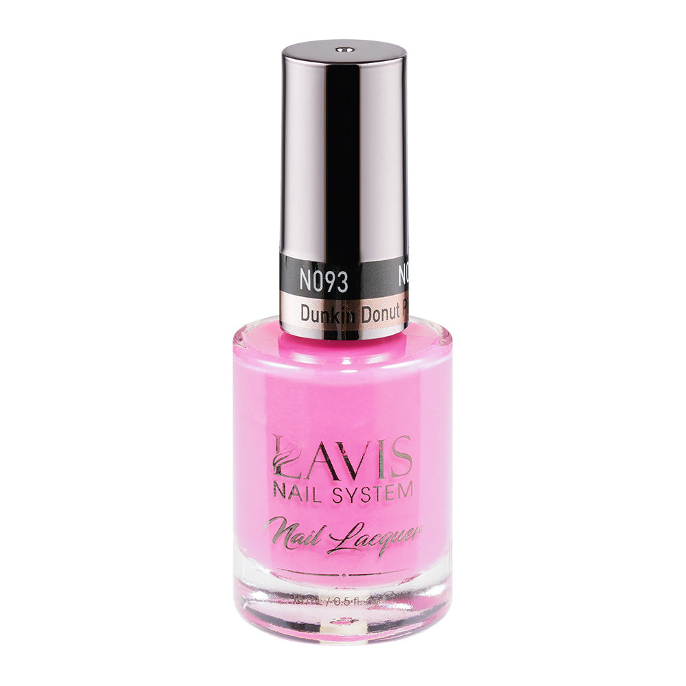 LAVIS Nail Lacquer - 093 Dunkin Donut Pink by LAVIS NAILS sold by DTK Nail Supply