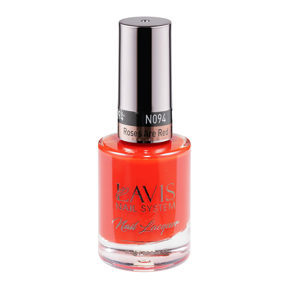 LAVIS Nail Lacquer - 094 Roses Are Red by LAVIS NAILS sold by DTK Nail Supply