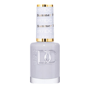 DND DC Nail Lacquer - 097 Gray Colors - Summer Fuji by DND DC sold by DTK Nail Supply
