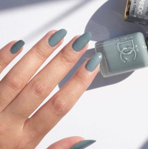 DND DC Nail Lacquer - 098 Gray Colors - Aqua Gray by DND DC sold by DTK Nail Supply